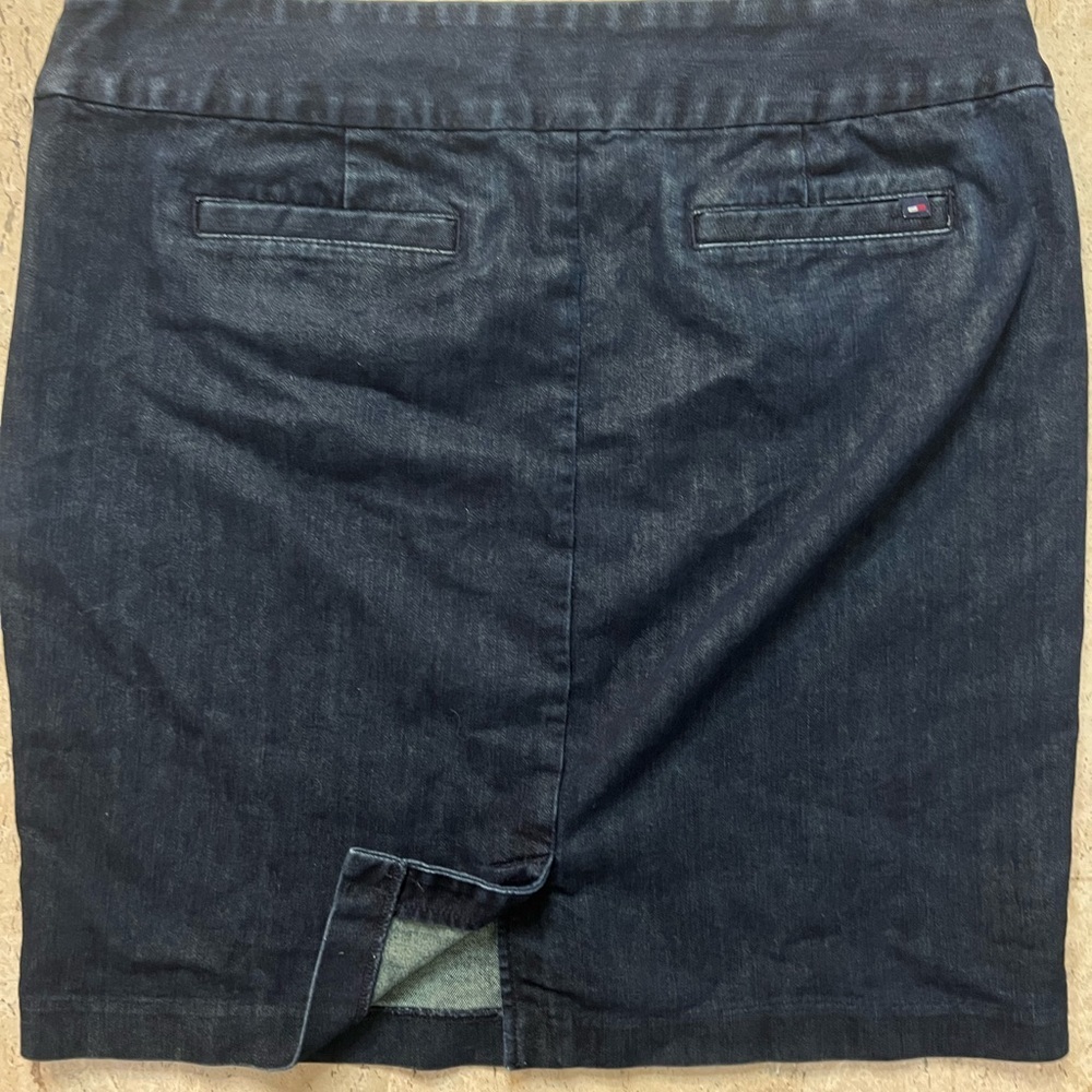 Tommy Hilfiger 2013 Women’s Denim Skirt Size 16 - Picture 2 of 7